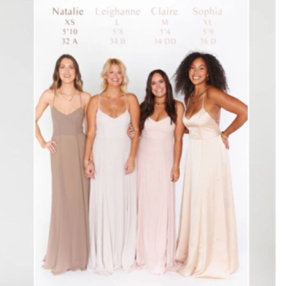 Show Me Your Mumu Godshaw Goddess Gown Maxi Dress in Dove Grey Chiffon. XL. NWT! - Picture 4 of 11